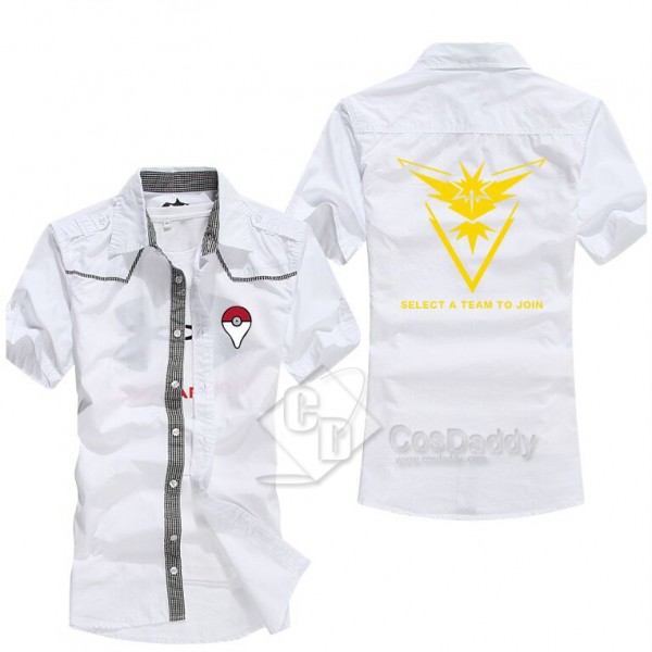 Pokemon Go Team Mystic Shirt Black/White/Dark Blue
