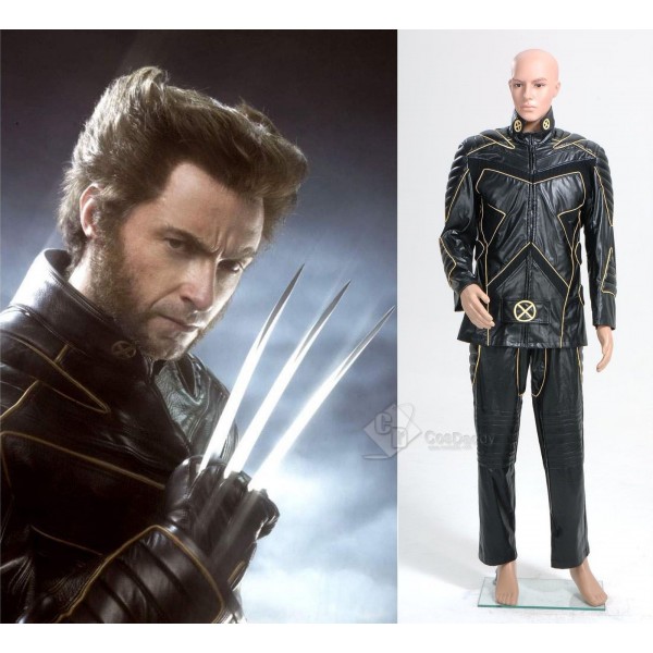 X-men Wolverine Hugh Jackman Costume Jacket Pants Cosplay Costume
