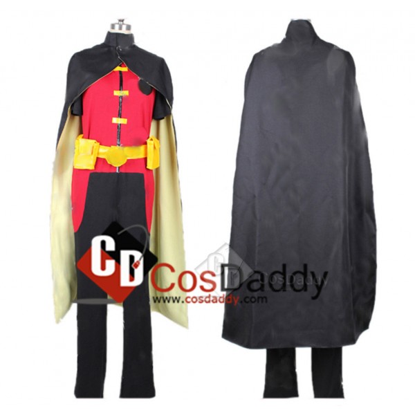 Young Justice Teen Titans Robin Outfit Cosplay Costume 
