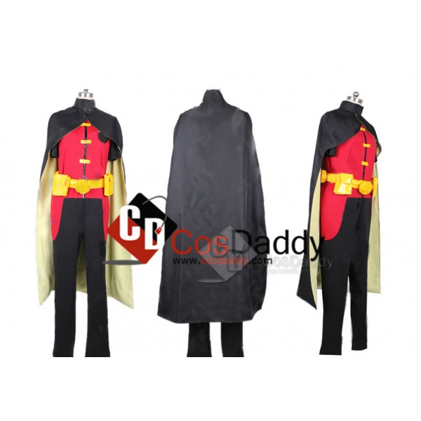 Young Justice Teen Titans Robin Outfit Cosplay Costume 