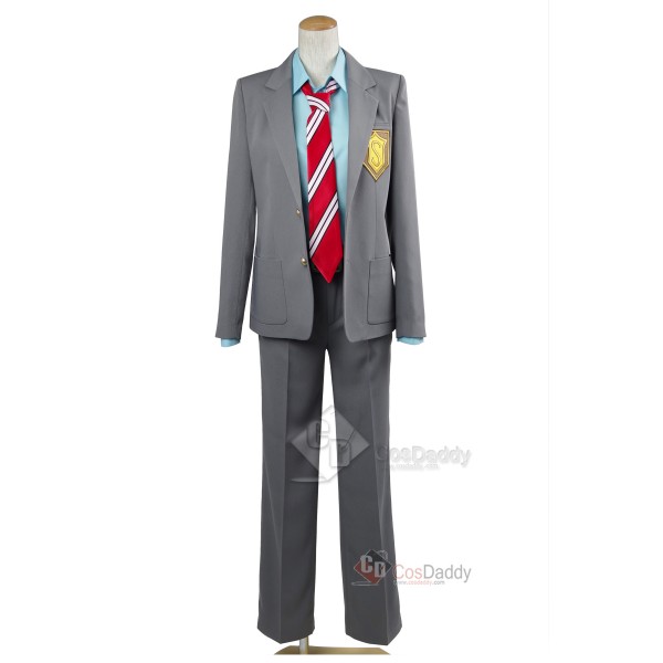 Your Lie in April Arima Kousei Uniform Cosplay Cos...