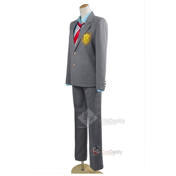 Your Lie in April Arima Kousei Uniform Cosplay Costume 