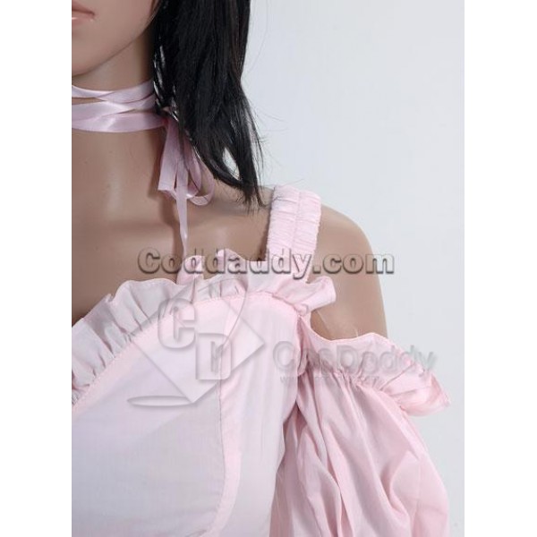 Pink Gorgeous Gothic Lolita Dress Cosplay Costume 