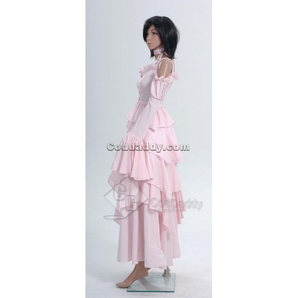 Pink Gorgeous Gothic Lolita Dress Cosplay Costume 