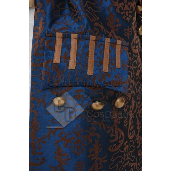 Pirates of the Caribbean 5: Dead Men Tell No Tales/Salazar's Revenge Jack Sparrow Cosplay Costume