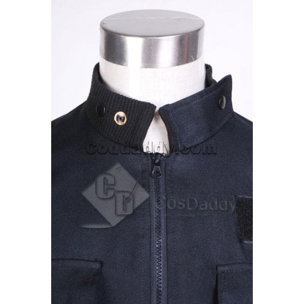 Stargate SG1 Black Uniform Jacket Cosplay Costume