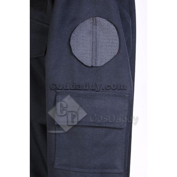 Stargate SG1 Black Uniform Jacket Cosplay Costume