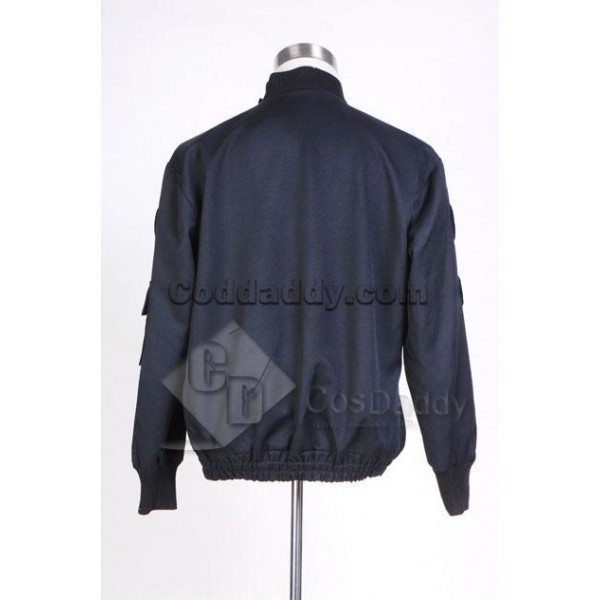 Stargate SG1 Black Uniform Jacket Cosplay Costume