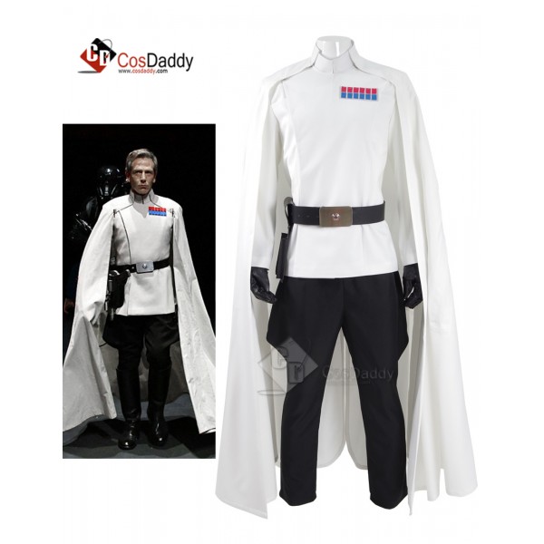 Star Wars: Rouge One:  Orson Krennic Cosplay Costume 