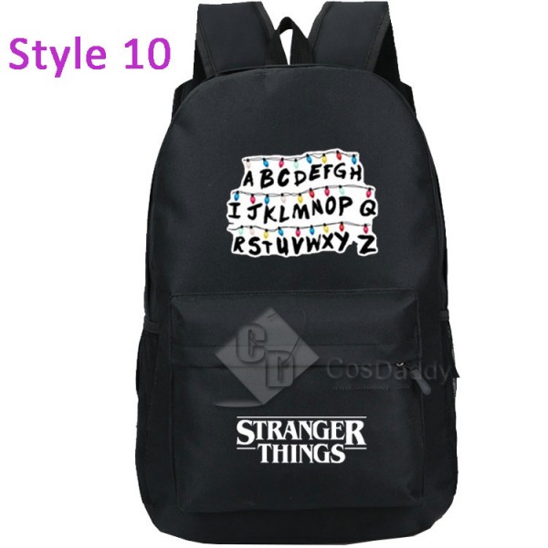 Stranger Things Backpack Bag Lightweight Travel Sports Bag For Kids Adults