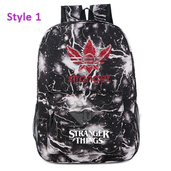 Stranger Things Backpack Bag Lightweight Travel Sports Bag For Kids Adults