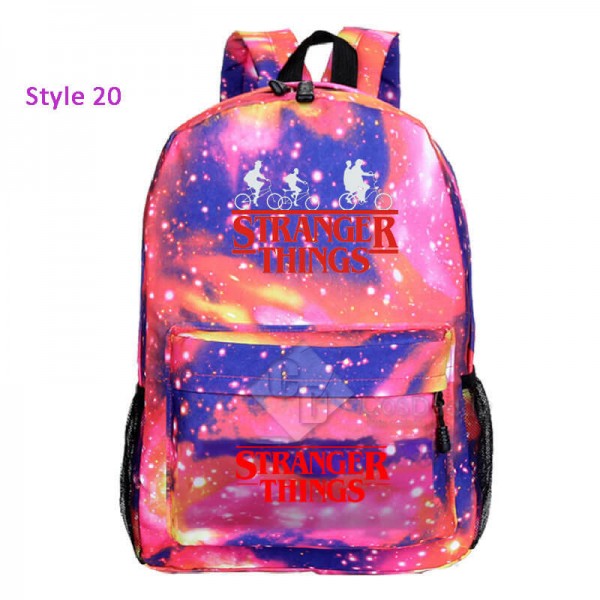 Stranger Things Backpack Bag Lightweight Travel Sports Bag For Kids Adults