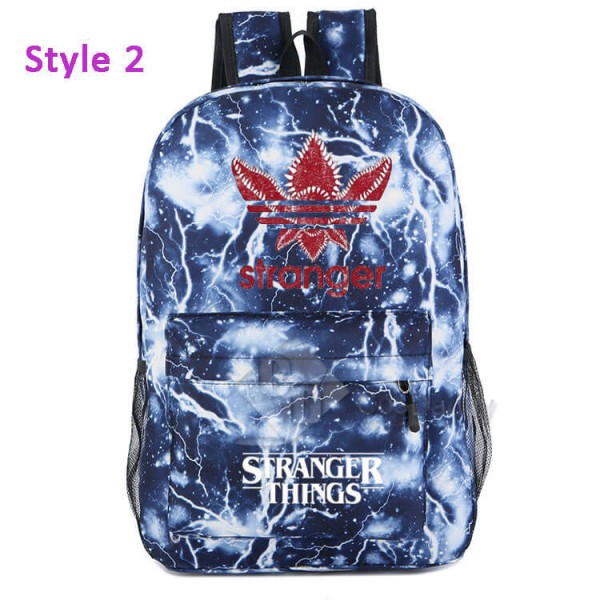 Stranger Things Backpack Bag Lightweight Travel Sports Bag For Kids Adults