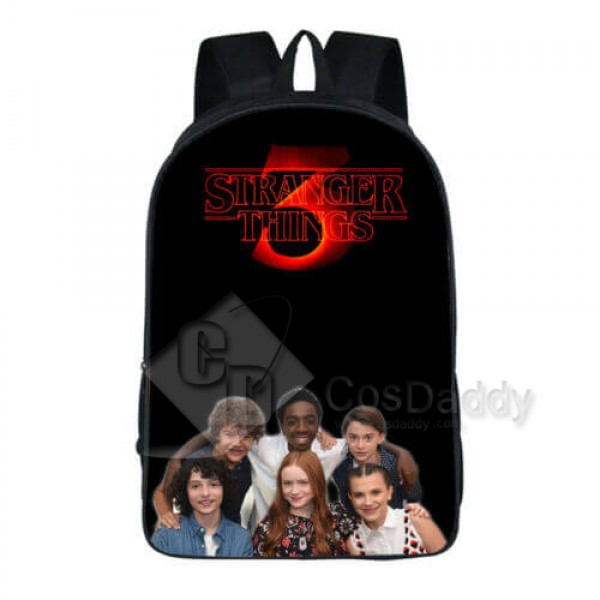 Stranger Things 3 Backpack School Bag Bookbag for Kids Children Boys Girls