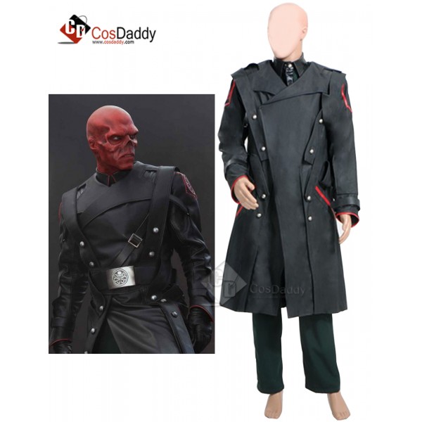 Captain America Red Skull Complete Cosplay Costume...
