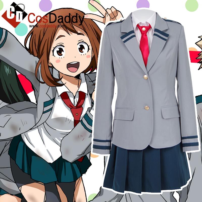 My Hero Academia Ochaco Uraraka Cosplay Costume