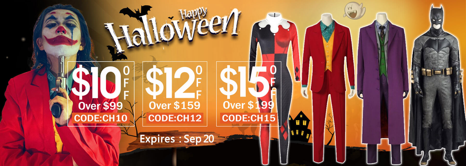 CosDaddy 2020 Halloween Sale 10 Best Halloween Costumes For You